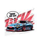 Sticker Drifters Ride ＆ Reply（個別スタンプ：40）