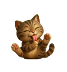 色んなテニス猫（個別スタンプ：15）