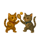色んなテニス猫（個別スタンプ：20）