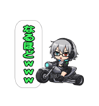 電脳不良娘 THE TRIKERS（個別スタンプ：5）