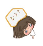ゆいちゃんの吹き出し（個別スタンプ：3）