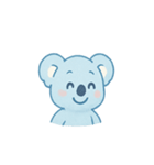 スカイブルーコアラソラたん（個別スタンプ：7）