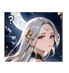 月の女神1（個別スタンプ：30）