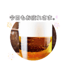私はチョコレートよりお酒が好き 毎日挨拶（個別スタンプ：15）