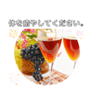 私はチョコレートよりお酒が好き 毎日挨拶（個別スタンプ：26）