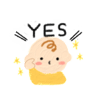 小さなぽぽちゃん（English編）（個別スタンプ：9）