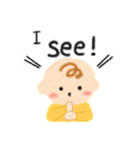小さなぽぽちゃん（English編）（個別スタンプ：11）