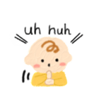 小さなぽぽちゃん（English編）（個別スタンプ：12）