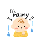 小さなぽぽちゃん（English編）（個別スタンプ：18）