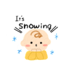 小さなぽぽちゃん（English編）（個別スタンプ：19）