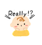小さなぽぽちゃん（English編）（個別スタンプ：20）