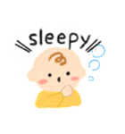 小さなぽぽちゃん（English編）（個別スタンプ：22）