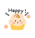 小さなぽぽちゃん（English編）（個別スタンプ：23）