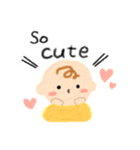 小さなぽぽちゃん（English編）（個別スタンプ：26）