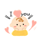 小さなぽぽちゃん（English編）（個別スタンプ：27）