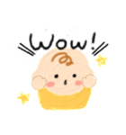 小さなぽぽちゃん（English編）（個別スタンプ：28）