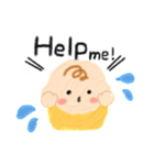 小さなぽぽちゃん（English編）（個別スタンプ：32）