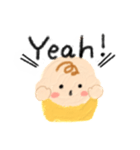 小さなぽぽちゃん（English編）（個別スタンプ：33）