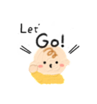 小さなぽぽちゃん（English編）（個別スタンプ：36）