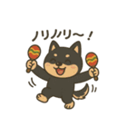 黒柴ナナちゃんの日常（個別スタンプ：39）