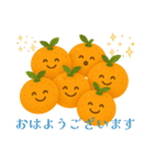 冬はみかん。お正月クリスマス日常にみかん（個別スタンプ：30）