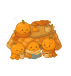 冬はみかん。お正月クリスマス日常にみかん（個別スタンプ：38）