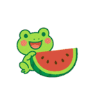 夏だよ♪カエルさんのたなばた♪（個別スタンプ：35）