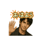 顔が濃～い！ イケメン兄さんスタンプ（個別スタンプ：19）