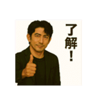 顔が濃～い！ イケメン兄さんスタンプ（個別スタンプ：31）