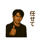 顔が濃～い！ イケメン兄さんスタンプ（個別スタンプ：35）