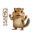 キモブサカワ8(シマリス)（個別スタンプ：14）