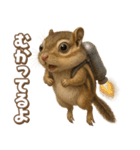 キモブサカワ8(シマリス)（個別スタンプ：37）