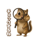 キモブサカワ8(シマリス)（個別スタンプ：38）