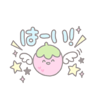 【毎日使える】 いちごの天使たるちゃん♡（個別スタンプ：3）