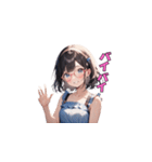 魅惑のピンクメガネ姉さん（個別スタンプ：10）