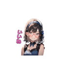 魅惑のピンクメガネ姉さん（個別スタンプ：19）