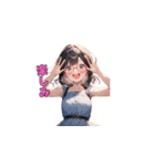 魅惑のピンクメガネ姉さん（個別スタンプ：20）