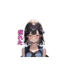 魅惑のピンクメガネ姉さん（個別スタンプ：23）