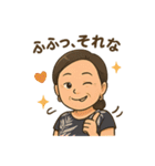 めいちゃんとちひろさんの仲良しスタンプ（個別スタンプ：40）