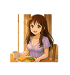 Office Lady M（個別スタンプ：4）