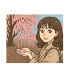 Office Lady M（個別スタンプ：23）