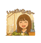 Office Lady M（個別スタンプ：25）