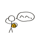 ハンドボールしてる棒人間（個別スタンプ：29）