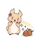 かわいいリスのリスン（個別スタンプ：2）