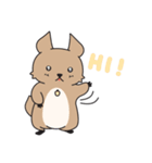かわいいリスのリスン（個別スタンプ：4）