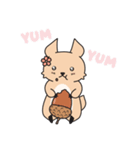 かわいいリスのリスン（個別スタンプ：5）