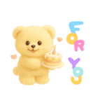 モフモフしろくま（個別スタンプ：34）