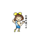 おかっぱマッチョさん（個別スタンプ：7）