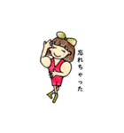 おかっぱマッチョさん（個別スタンプ：9）