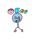 ゼゼゼの落書きスタンプ（個別スタンプ：5）